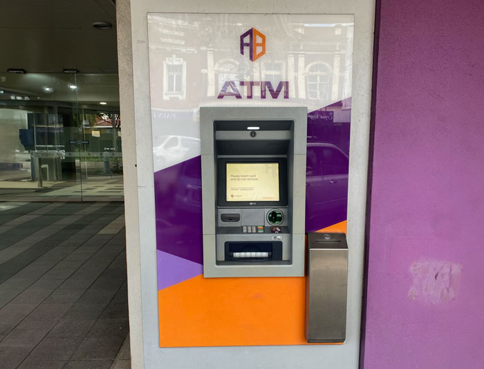 ATM Securities lobby installation