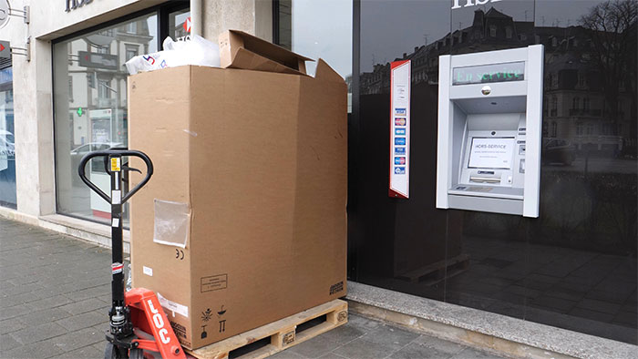 ATM installation and removal